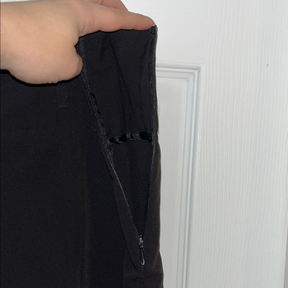 Larry Levine Classic Black A-Line Skirt - Picture 6 of 6